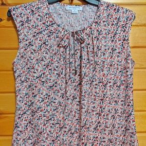 Liz Claiborne Sleeveless Blouse Top Petite L